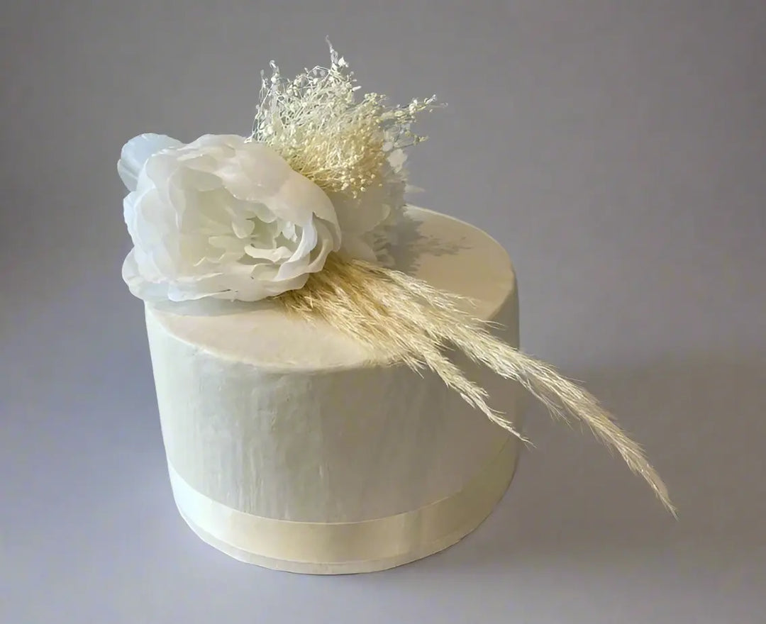 White Peony Flower Cake Flowers Claire De Fleurs
