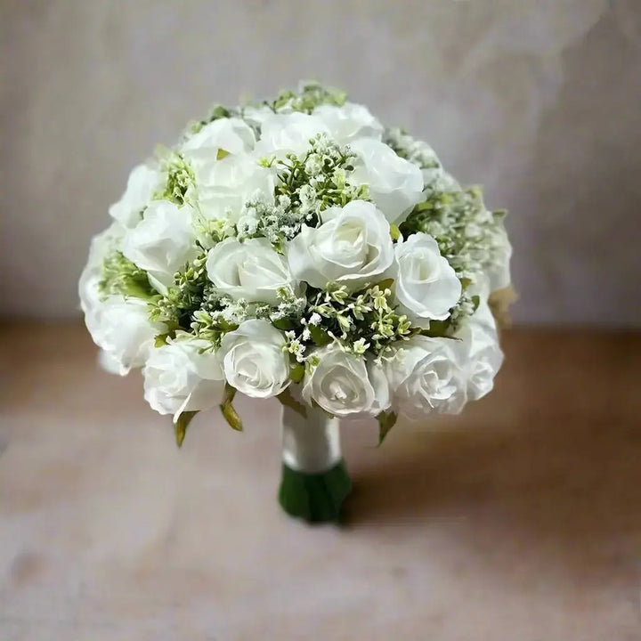 Bridal Package White Rose Claire De Fleurs