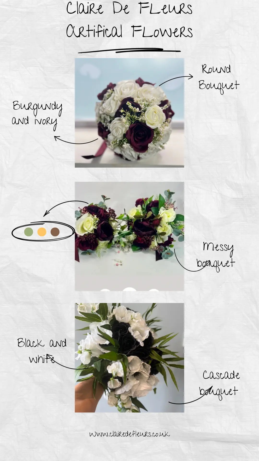 Wedding Bouquet Styles 