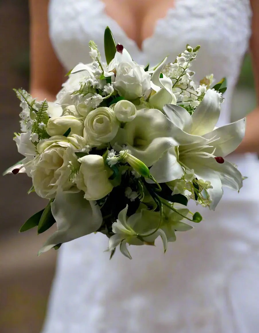 Artificial bridal bouquet