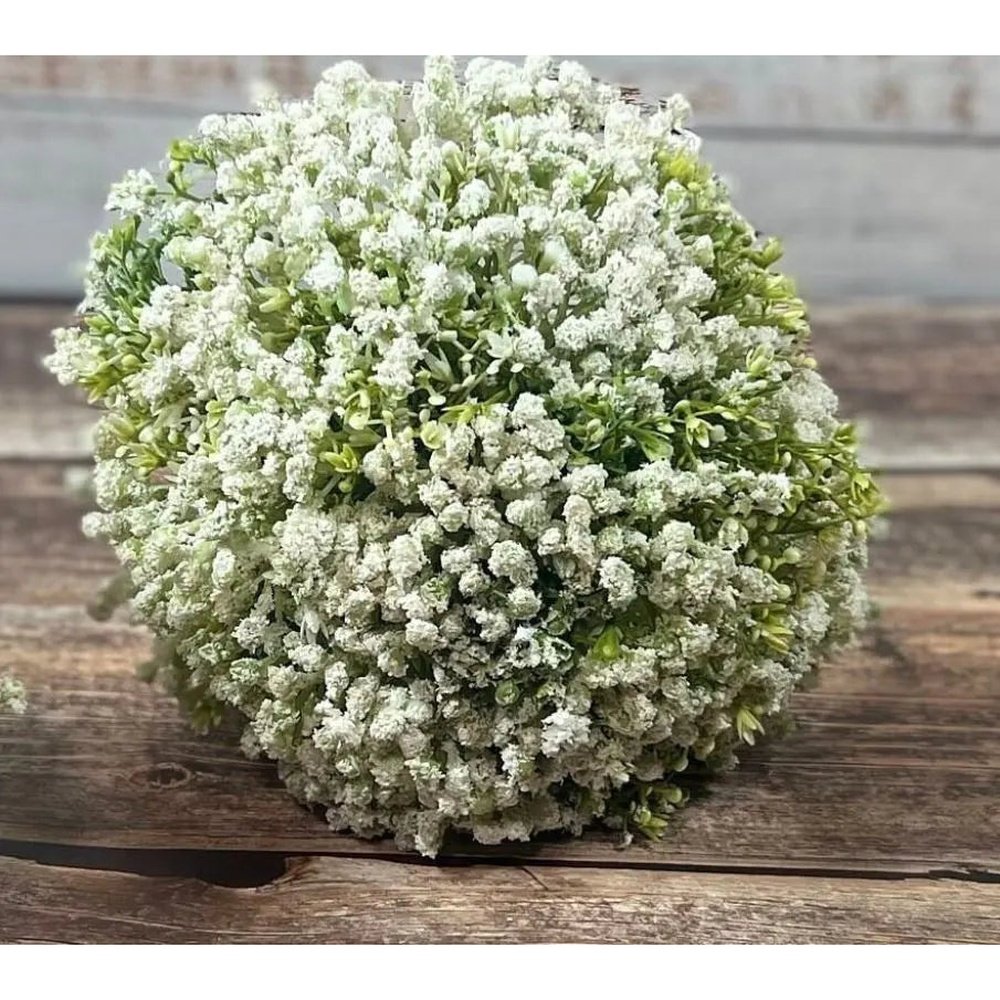 Gypsophila / Baby’s Breath White Wedding Bouquet Claire De Fleurs