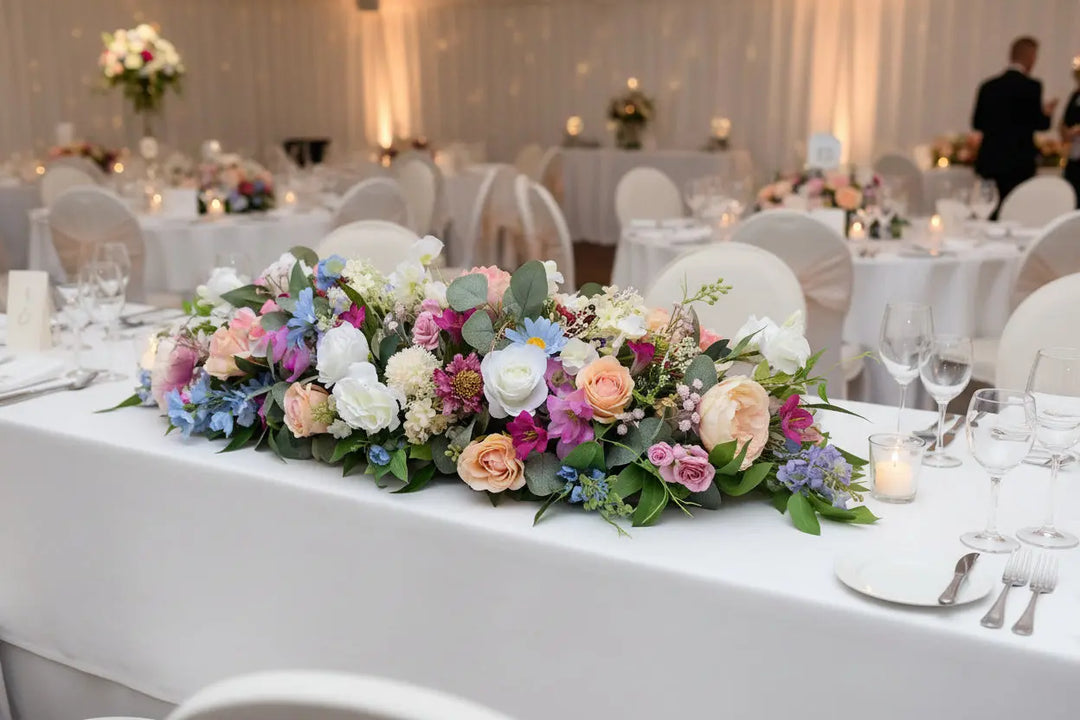 Bright Pink And Peach Wildflower Wedding Collection Claire De Fleurs