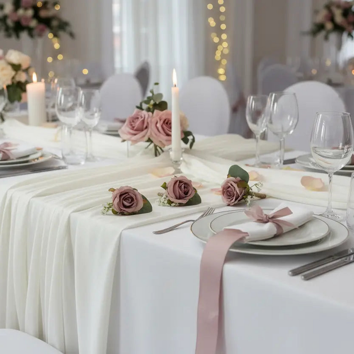 Dusky Pink Rose Buttonhole | Silk Wedding Buttonhole Groom & Guest Corsage Claire De Fleurs