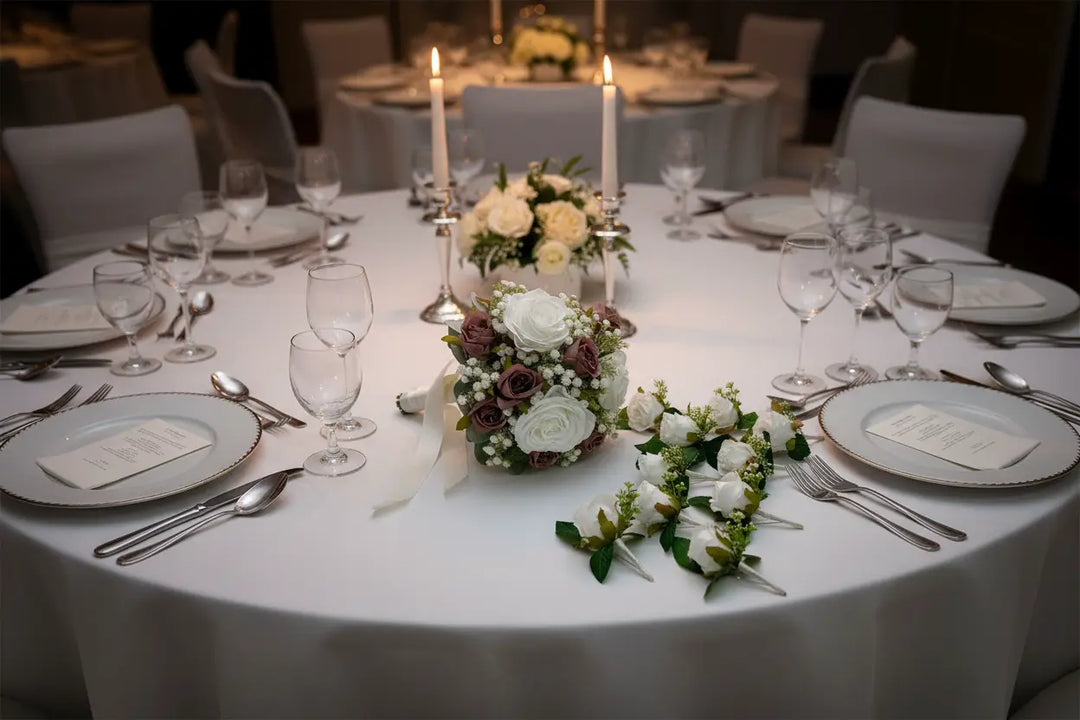 Dusty Pink Artificial Bridal bouquet Claire De Fleurs