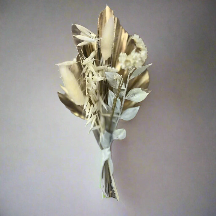 Gold Dried Flower Cake Topper Cake Decoration Claire De Fleurs