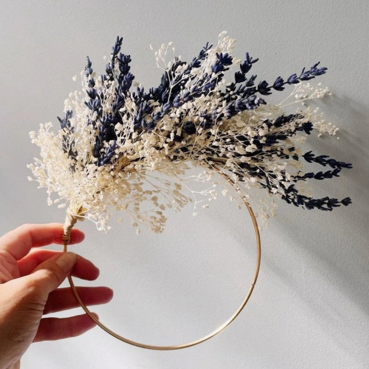 Lavender Cake Hoop/Wreath - Artificial Flowers | Claire De Fleurs