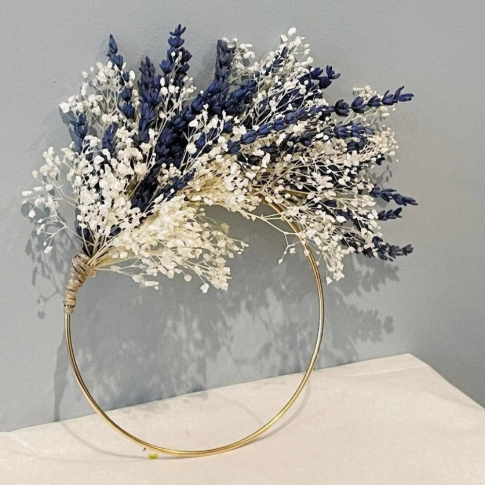 Lavender Cake Hoop/Wreath - Artificial Flowers | Claire De Fleurs
