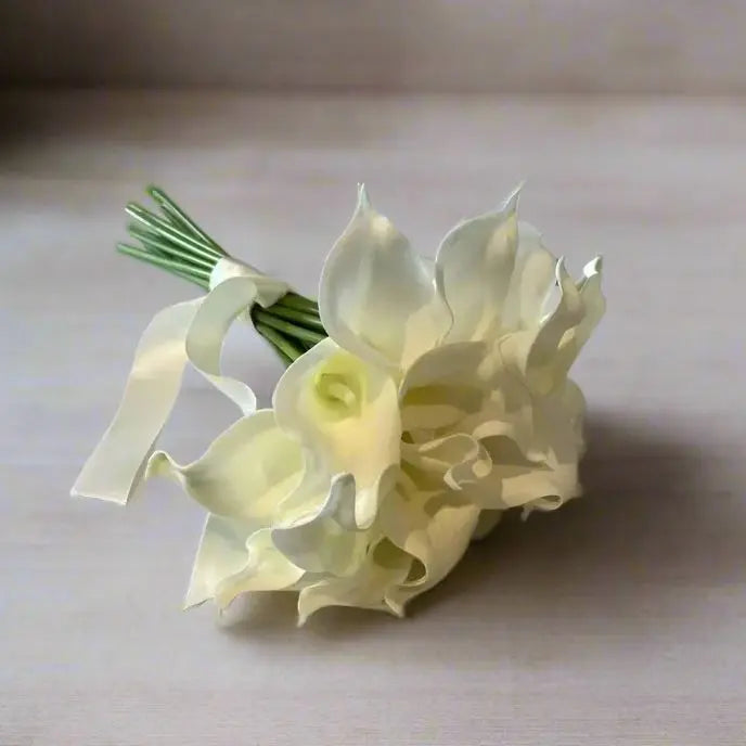 Lily Artificial Bridal Bouquet Package Claire De Fleurs