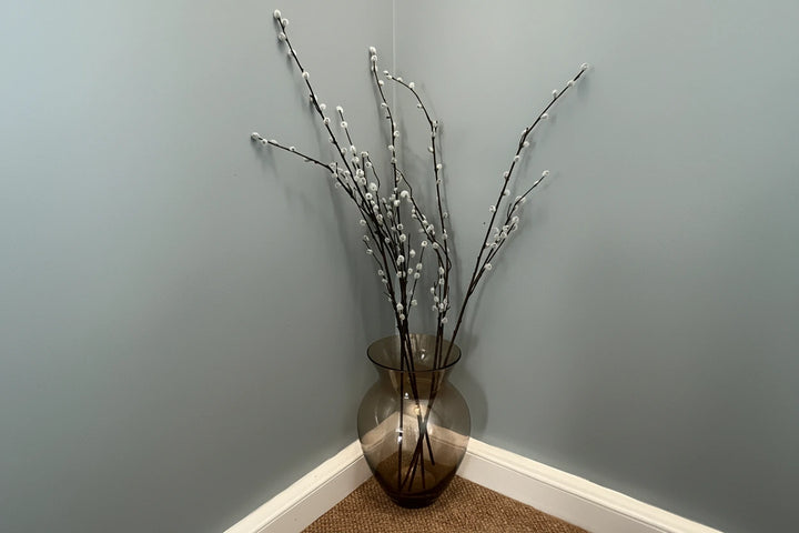 Luxury Artificial Pussy Willow Stem Claire De Fleurs