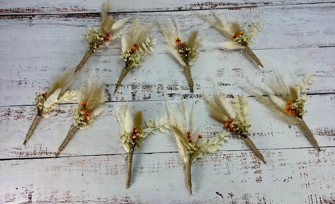 Pampas Wedding Flower Collection Claire De Fleurs