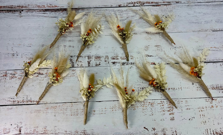 Pampas Wedding Flower Collection Claire De Fleurs