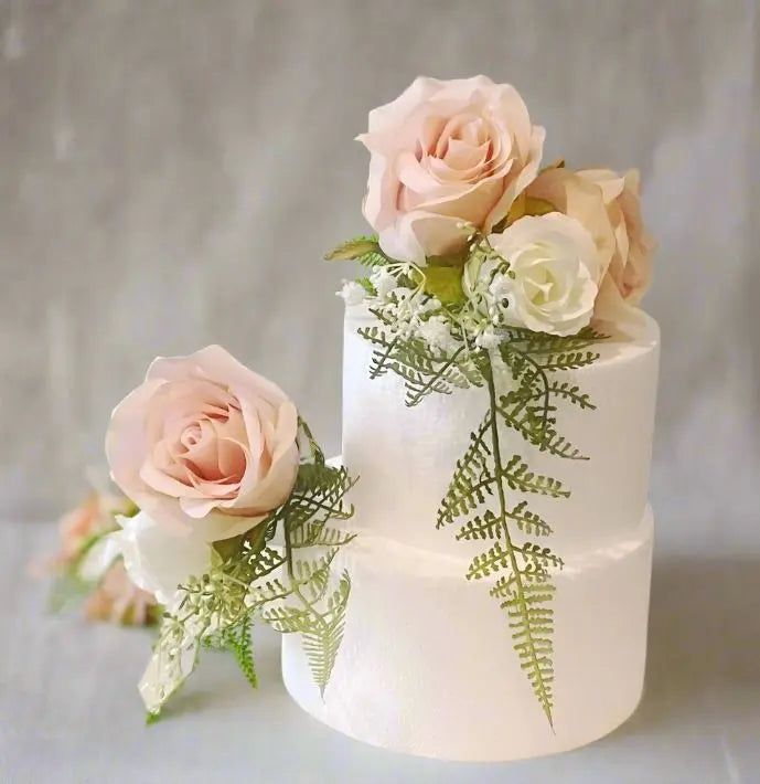 Peach Rose Bridal Bouquet Package Claire De Fleurs