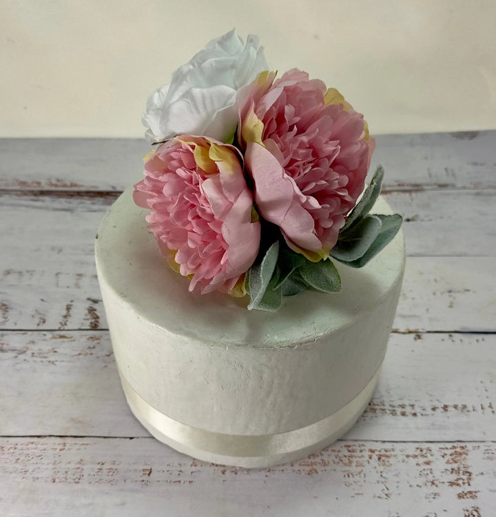 Pink Peony Cake Flowers Claire De Fleurs
