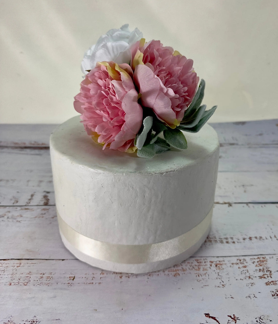 Pink Peony Cake Flowers Claire De Fleurs