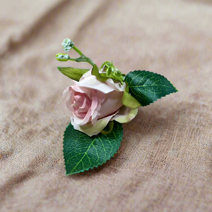 Pink Rose And Gypsophila Bouquet Claire De Fleurs