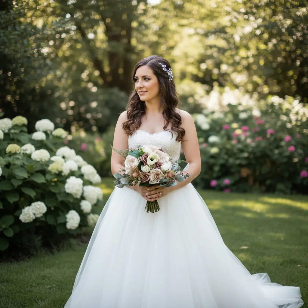 Pink, Ivory & Nude Bouquet Claire De Fleurs