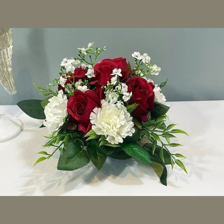 Red Funeral Tribute Claire De Fleurs