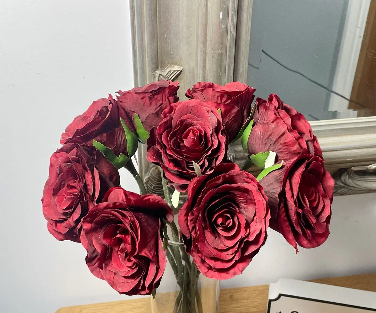 Single Red Rose Claire De Fleurs