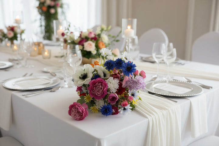 Spring Wild Flower Bridal Bouquet Claire De Fleurs