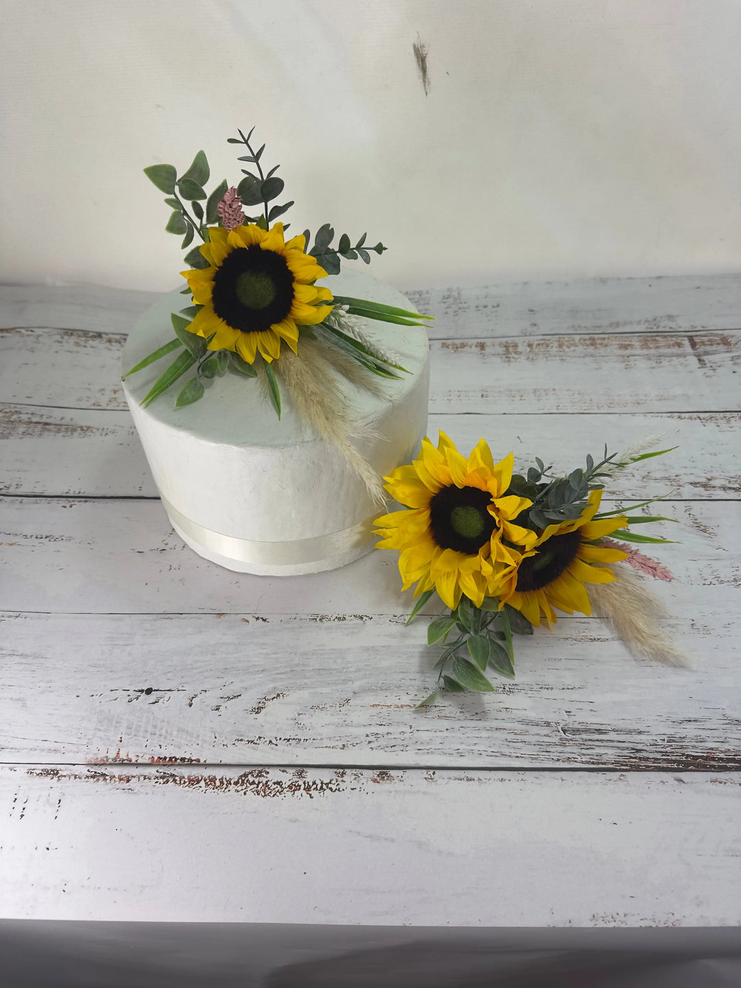 Sunflower Cake Flowers Toppers Claire De Fleurs
