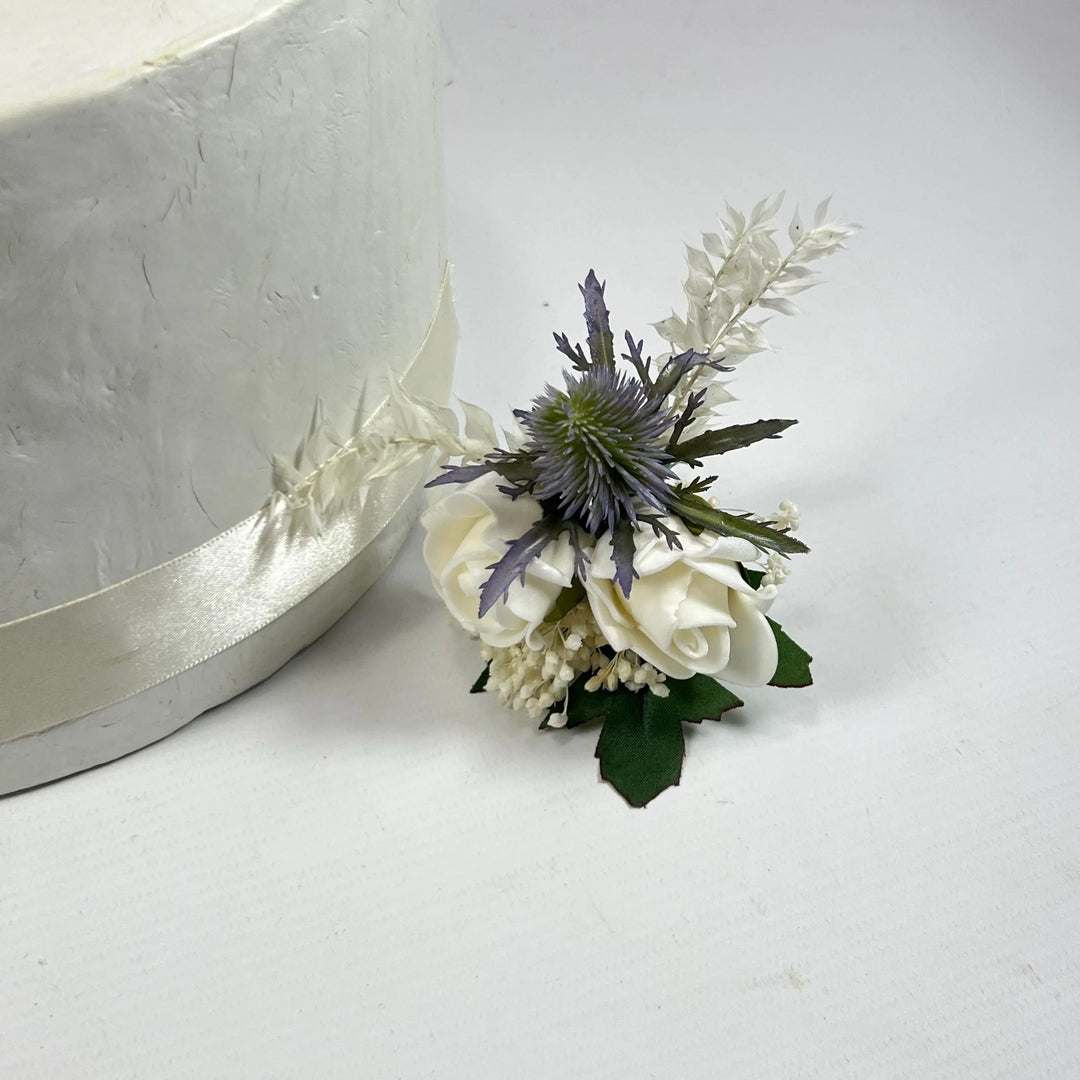 White And Blue Rose Cake Flowers Claire De Fleurs